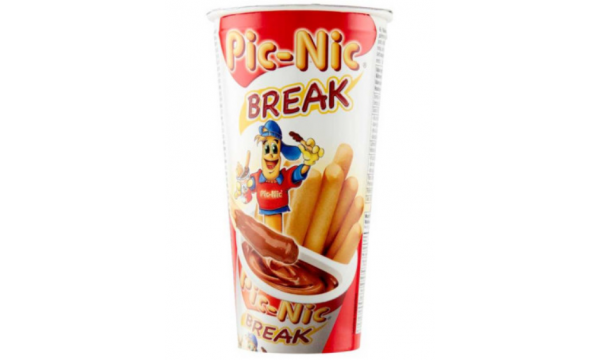 Traškios lazdelės su kremu Pic Nic Break 50g