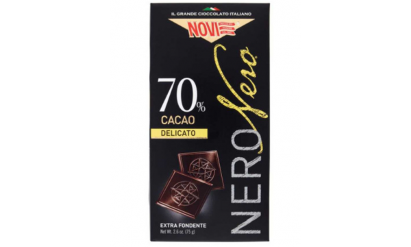 Juodasis šokoladas 70 % kakavos Novi Tavoletta Nero 70g