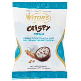 Pieninio šokolado saldainiai su traškiais javais Witor's Selection Crispy Latte 110g