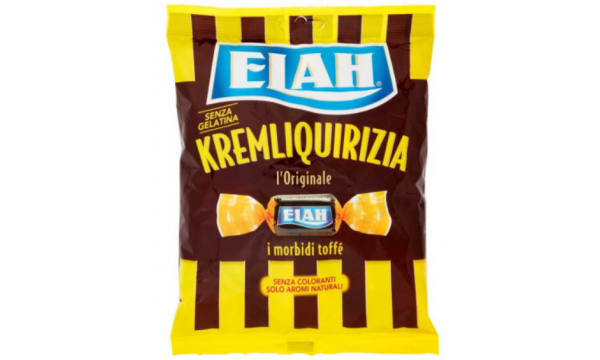 Itališki saldainiai su saldymedžiu Elah Crema e Liquirizia 150g