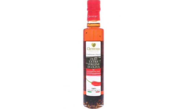 Ypač tyras alyvuogių aliejus su aitriąja paprika Clemente 250ml