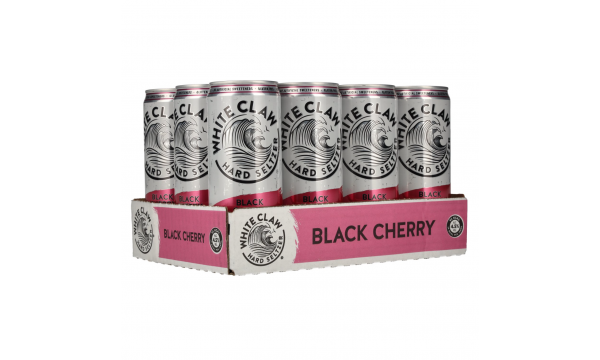 White Claw Hard Seltzer Black Cherry 4,5% Vol. 12x0,33l pakuotė