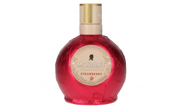 Mozart White Chocolate Cream Strawberry 15% Vol. 0.5l