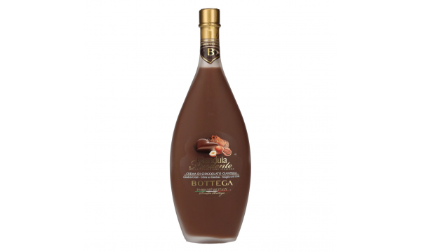 Bottega Crema di CIOCCOLATO GIANDUIA FONDENTE Cream Liqueur 17% Vol. 0,5l