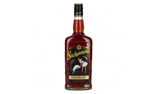 Stichpimpuli Bockforcelorum Kräuterlikör with Kirsche 35% Vol. 0,7l