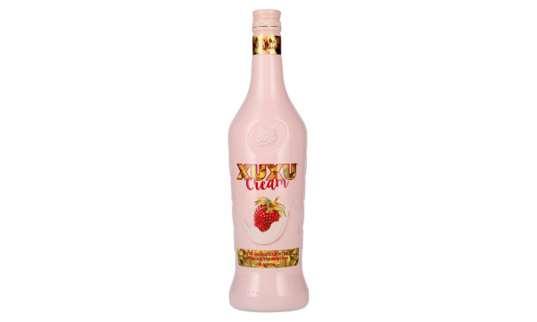 XUXU Cream Liqueur with Vodka & Strawberry 15% Vol. 0,7l