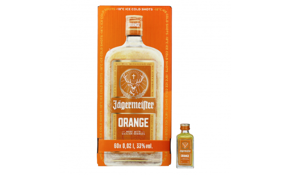 Jagermeister Orange 33% Vol. 60x0,02l