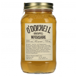 O'Donnell Moonshine BRATAPFEL Likör 20% Vol. 0,7l