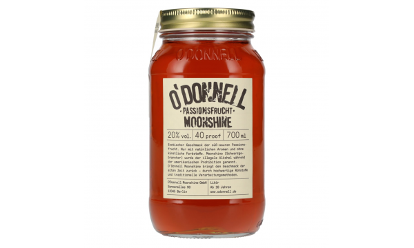 O'Donnell Moonshine PFIRSICH Likör 20% Vol. 0,7l