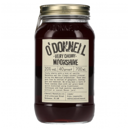 O'Donnell Moonshine VERY CHERRY Liqueur 20% Vol. 0,7l