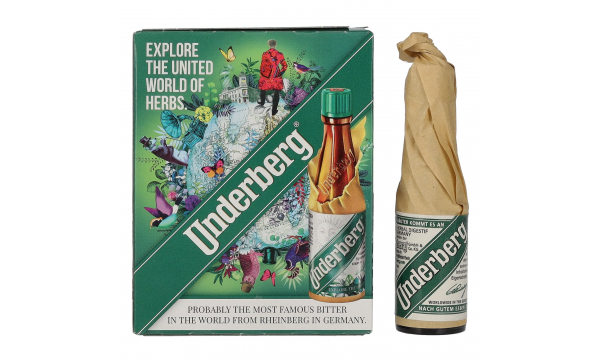 Underberg Natural Herbal Digestif 44% Vol. 3x0,02l