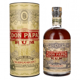 Don Papa 7 Years Old Single Island Rum 40% Vol. 0,7l dovanų dežutėje