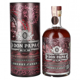 Don Papa Rum Sherry Casks 45% Vol. 0,7l dovanų dežutėje