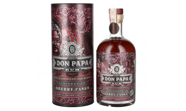 Don Papa Rum Sherry Casks 45% Vol. 0,7l dovanų dežutėje