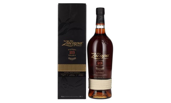 Ron Zacapa Centenario 23 SISTEMA SOLERA Gran Reserva 40% Vol. 1l dovanų dežutėje