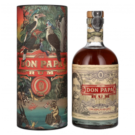 Don Papa 7 Years Old Small Batch Rum SECRETS OF SUGARLANDIA - Old Edition 40% Vol. 0,7l dovanų dežutėje