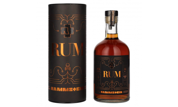 Rammstein Premium Rum 40% Vol. 0,7l dovanų dežutėje