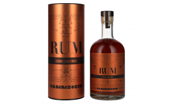 Rammstein Rum Cognac Cask Finish Limited Edition 46% Vol. 0,7l dovanų dežutėje