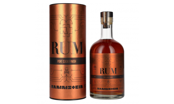 Rammstein Rum Port Cask Finish Limited Edition 46% Vol. 0,7l dovanų dežutėje 