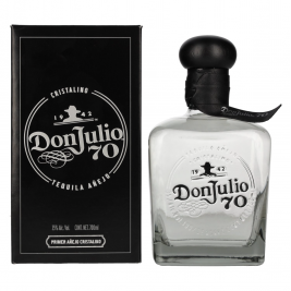 Don Julio 70 Tequila Crystal Claro Añejo 70th Anniversary Limited Edition 35% Vol. 0,7l dovanų dežutėje