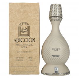 ADICCIŌN Tequila Mezcal Artesanal Joven 2023 40% Vol. 0,7l dovanų dežutėje