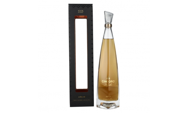 Cincoro Tequila Añejo 40% Vol. 0,7l dovanų dežutėje