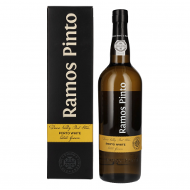 Ramos Pinto Porto White 19,5% Vol. 0,75l saldus, dovanų dežutėje