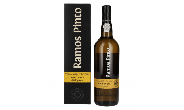 Ramos Pinto Porto White 19,5% Vol. 0,75l saldus, dovanų dežutėje