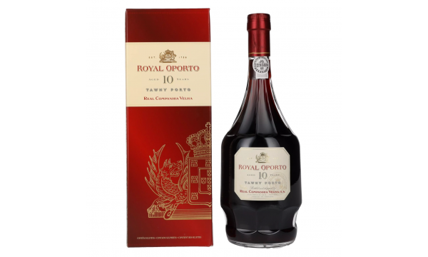 Royal Oporto 10 Years Old Tawny Porto 20% Vol. 0,75l saldus, dovanų dežutėje