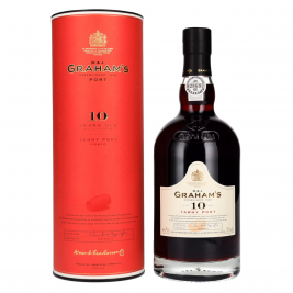 W. & J. Graham's Tawny Port 10 Years Old 20% Vol. 0,75l saldus, dovanų dežutėje