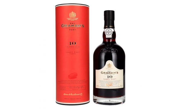 W. & J. Graham's Tawny Port 10 Years Old 20% Vol. 0,75l saldus, dovanų dežutėje