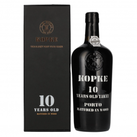 Kopke 10 Years Old TAWNY Porto 20% Vol. 0,75l saldus, dovanų dežutėje.