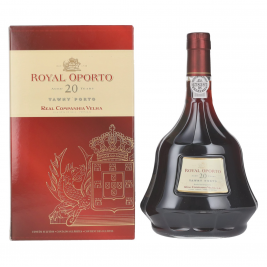 Royal Oporto 20 Years Old Tawny Porto 20% Vol. 0,75l saldus, dovanų dežutėje.