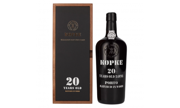 Kopke 20 Years Old TAWNY Porto 20% Vol. 0,75l medinėje dežėje