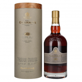 W. & J. Graham's Tawny Port 40 Years Old 20% Vol. 0,75l saldus, dovanų dežutėje