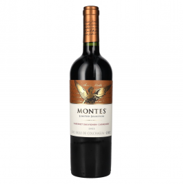 Montes CABERNET SAUVIGNON CARMENÈRE Limited Selection 2022 14,5% Vol. 0,75l sausas