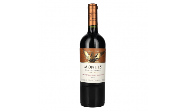 Montes CABERNET SAUVIGNON CARMENÈRE Limited Selection 2022 14,5% Vol. 0,75l sausas