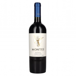 Montes MERLOT Reserva 2022 14,5% Vol. 0,75l sausas