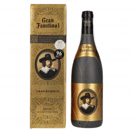 Gran Faustino I Gran Reserva Rioja 2004 13,5% Vol. 0,75l dovanų dežutėje