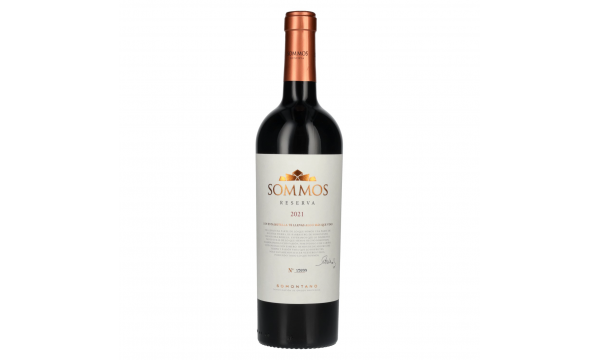 SOMMOS Reserva Somontano D.O.P 2021 14% Vol. 0,75l sausas