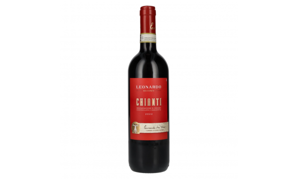 Leonardo da Vinci CHIANTI DOCG 2022 13% Vol. 0.75l sausas