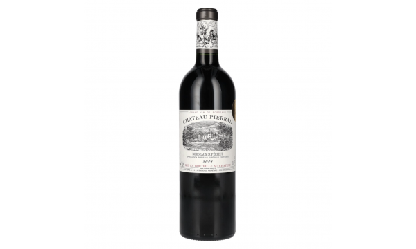 Chateau Pierrail Bordeaux Supérieur 2019 15% Vol. 0,75l sausas