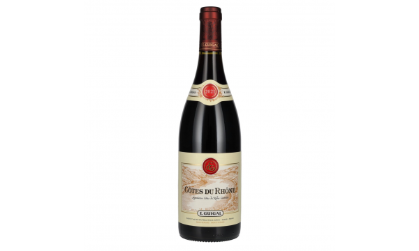 E. Guigal Côtes du Rhone AC 2021 14,5% Vol. 0,75l sausas