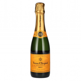 Veuve Clicquot Champagne Brut Yellow Label 12% Vol. 0,375l briutas