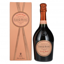 Laurent Perrier Champagne CUVÉE ROSÉ Brut 12% Vol. 0,75l briutas dovanų dežutėje