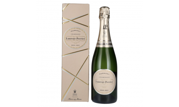 Laurent Perrier Champagne HARMONY Demi-Sec 12% Vol. 0,75l pusiau sausas dovanų dežutėje