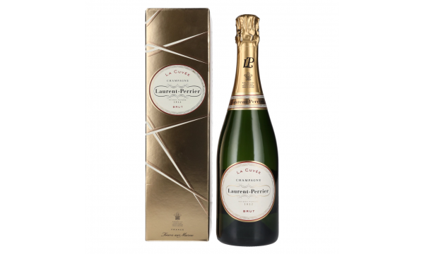 Laurent Perrier Champagne LA CUVÉE Brut 12% Vol. 0,75l briutas dovanų dežutėje