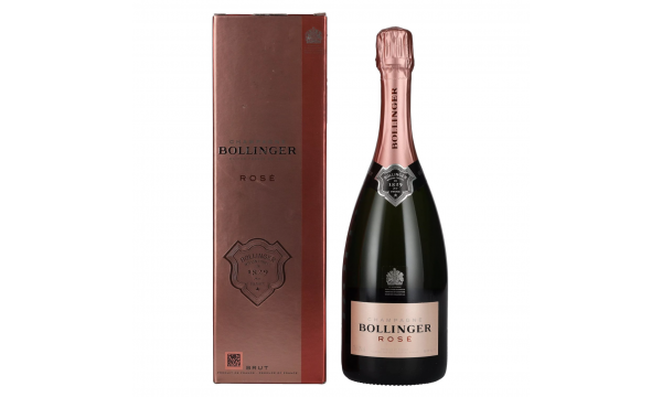 Bollinger Champagne ROSÉ Brut 12% Vol. 0,75l briutas dovanų dežutėje