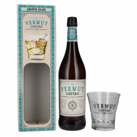 Lustau Vermut White 15% Vol. 0.75l su dežute ir taure