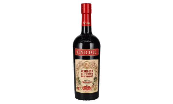 Civico 10 Vermouth Di Torino Rosso Superiore 18% Vol. 0,75l